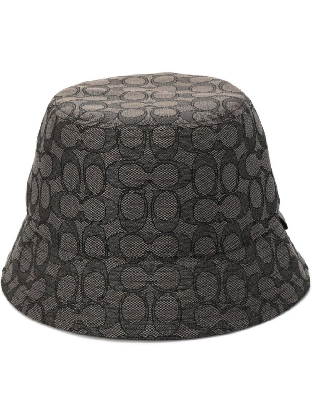 Stylish Women's Jacquard Bucket Hat - Trendy Signature Design, Perfect for